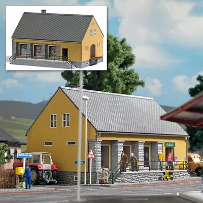 Produktbild von Busch 1381 - 1/87 / H0 Landwarenhaus - Neu