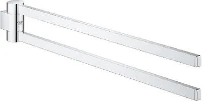Produktbild von GROHE Handtuchhalter Selection 41063, 2-armig, schwenkbar, chrom