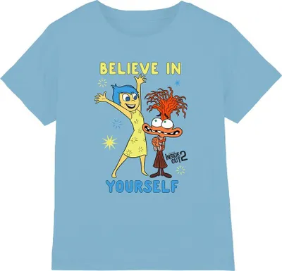 Obrázek produktu pro Inside Out 2 - "Believe In Yourself" tričko pro děti TV15016 (128) (modrá)