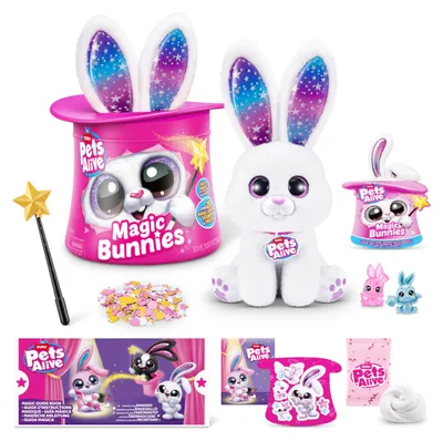 Produktbild von ZURU Pet's Alive Magic Bunny Surprise - Plüschspielzeug, Überraschung, Geschenk