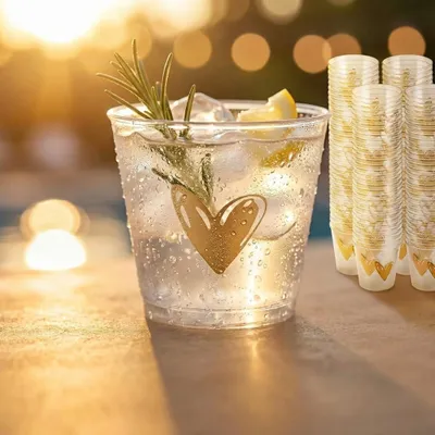 100 Schnapsgläser 30 ml transparent Kunststoff für Partys