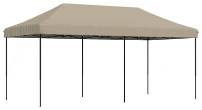 Imagen del producto de vidaXL Tienda de campaña para fiestas, 292 x 580 x 315 cm, color beige, tela Oxford