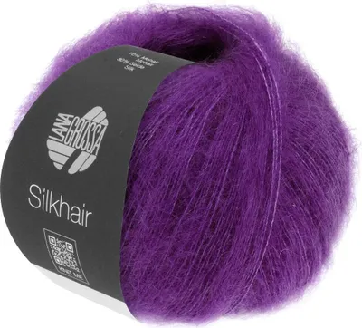 Produktbild von Lana Grossa - Silkhair 0206 aubergine