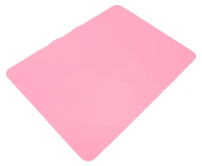 Obrázok produktu pre CANDeal 1 ks 40 x 50 cm ručne vyrábané detské podložky, podložky, silikónové podložky na vyfarbovanie, protišmykové podložky, na umenie a remeslá, umelecké a remeselné práce (Rose)