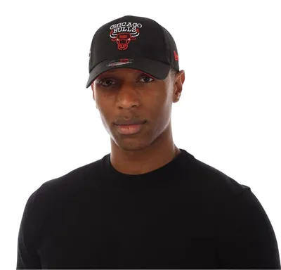 Produktbild von Chicago Bulls - Baseball-Mütze GT23568 (Einheitsgröße) (Schwarz)