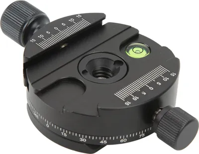Produktbild von Kamera-Schnellwechselplatte, Klemmadapter, 360-Grad-Panoramadrehung für Stativkopf QJ08