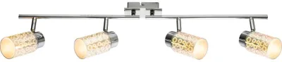 Produktbild von LED 3D Effekt Deckenlampe, bewegliche Spots, L 72 cm