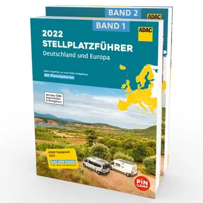 Produktbild von ADAC Stellplatzführer 2022 Deutschland und Europa
