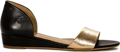 Produktbild von Schuhe aus Leder mit Keilabsatz in Schwarz