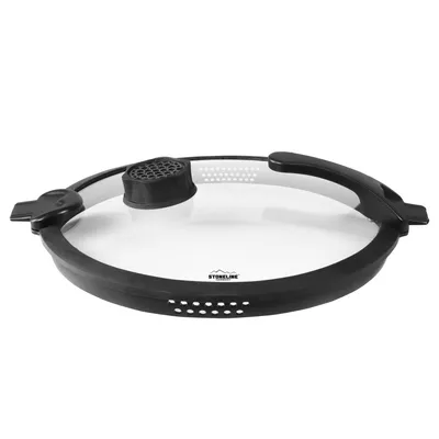Immagine prodotto di Coperchio in vetro STONELINE® SMELL WELL FUTURE 32 cm con funzione SMELL WELL | Nero