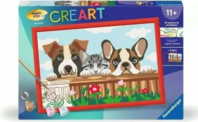 Immagine prodotto di CreArt Kids 31x21cm cani e gatti