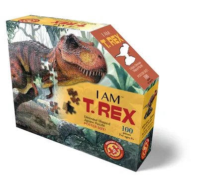 Obrázek produktu pro Puzzle conturowe 100 I am - T-Rex