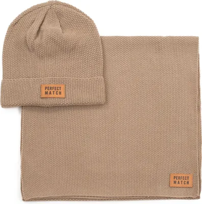 Immagine prodotto di Art Of Polo Set berretto e sciarpa Ludger beige universale