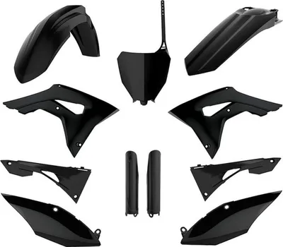 Image de POLISPORT 11 Kit de carénage noir pour Honda CRF