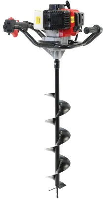 Zdjęcie produktu dla FAWORYT TMW52 WIERTNICA GLEBOWA SPALINOWA ŚWIDER GLEBOWY DO ZIEMI + WIERTŁO 100 mm + 150mm + 200mm GRATIS