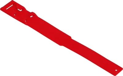 Produktbild von Kerbl Fesselband Kunststoff rot