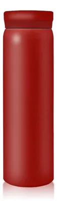 Zdjęcie produktu dla Termos ze stali nierdzewnej, pojemność 200/300 ml, czerwony, izolowany próżniowo, bez BPA