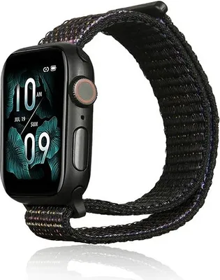 Produktbild von Beline Apple Watch Nylonarmband 42/45/45/49Mm Schwarz