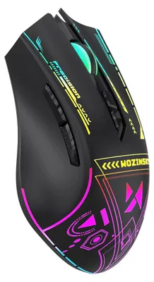 Obrázek produktu pro Wozinsky WMGB-3200, Pro praváky, RF bezdrátový, 3200 DPI, Černá