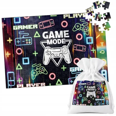 Produktbild von Puzzle Tradycyjne - Gamer Gamepad Gambling Gry - 252El