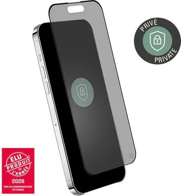 Image de Protège écran pour iPhone 16 / 15 / 14 Pro Privé 2.