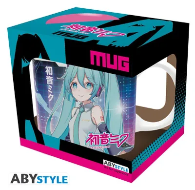 Zdjęcie produktu dla Kubek HATSUNE MIKU Cyberpunk Subli (320 ml)