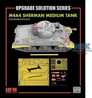 Imagen del producto de Kit de actualización RYE FIELD MODEL RFM2079 para el modelo RFM5119 del tanque M4 A4 Sherman