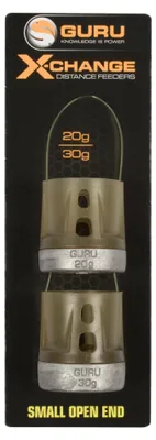 Produktbild von Guru Tackle Futterkorb X-Change Distance Feeder Solid, 20g + 30g, Größe Small