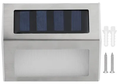 Immagine prodotto di Luci a LED solari per gradini esterni, applique impermeabili a LED per scale, vialetti, giardini, cortili, elementi decorativi