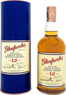 Produktbild von Glenfarclas 12 Years + Box 700ml 43% Vol.