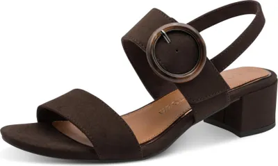 Produktbild von MARCO TOZZI Damen-Sandalette Mokka-Braun, Farbe:braun, EU Größe:36