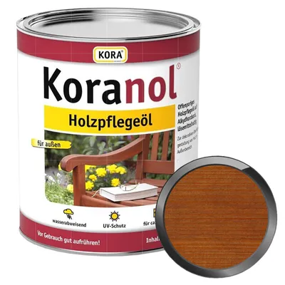 Produktbild von KORA Koranol Holzpflegeöl 0.75 Liter Bangkirai