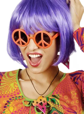Produktbild von Peace-Brille orange