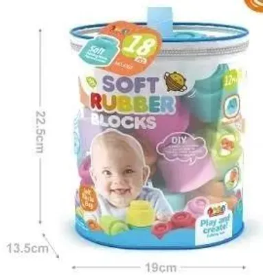 Immagine prodotto di Klocki miękkie 18szt