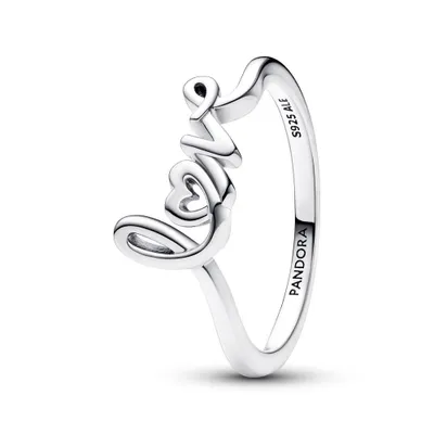 Produktbild von Love Ring für Damen aus 925er Silber von PANDORA Moments