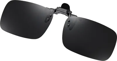 Produktbild von INF Polarisierte Aufstecksonnenbrille: Ultimativer UV400-Schutz Schwarz+Grau