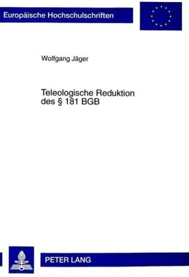 Image de Teleologische Reduktion des § 181 BGB