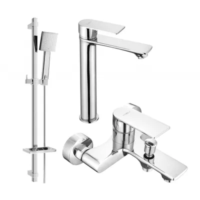 Obrázek produktu pro Mexen Royo DQ45 vanová sada, Chromovaná - 72213DQ45-00
