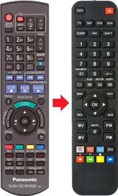Produktbild von Fernbedienung passend für PANASONIC N2QAYB000898