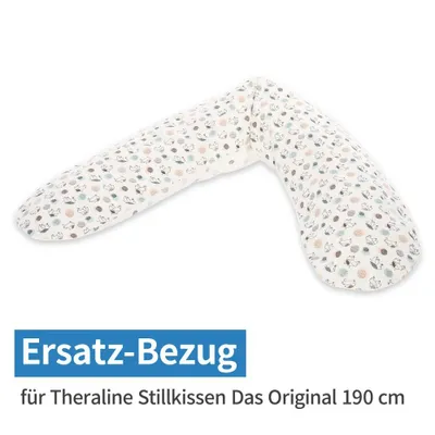 Image de Theraline Housse de rechange pour coussin d'allaitement L'Original