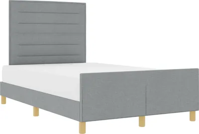 Immagine prodotto di Struttura del letto Grigio chiaro 140 x 200 cm Tessuto