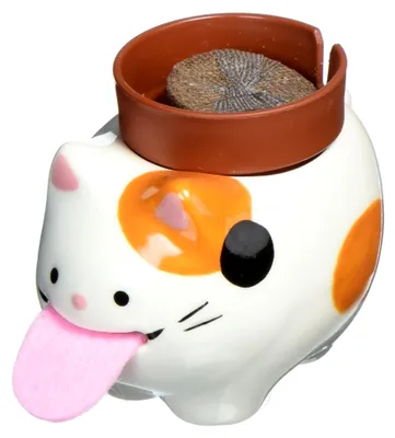 Produktbild von Katzen-Übertopf für Wilderdbeeren