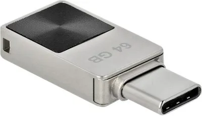 Produktbild von DELOCK Mini USB 5Gbps USB-C Speicherstick 64GB Metallgehäuse