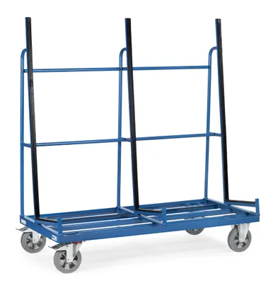 Image de Chariot à panneaux jusqu'à 1200 kg, avec caoutchouc profilé Version 2