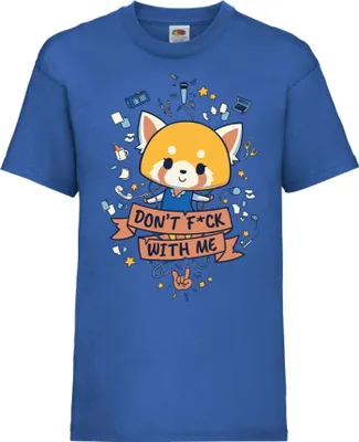 Zdjęcie produktu dla Koszulka Dziecięca Aggretsuko 01 Aggretsuko, 3-4 Jahr - 104 / Niebieski