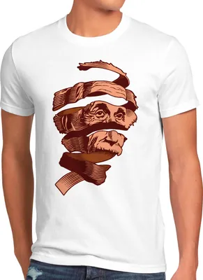 Produktbild von style3 Einstein MC Escher Herren T-Shirt urknall mathematik albert