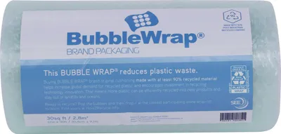 Produktbild von AirCap ® Luftpolsterfolie EL RT 100 cm x 100 m (B x L) Polyethylen 50 % recycelt hellgrau