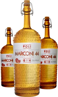 Produktbild von 3 x Jacopo Poli Poli Marconi 44 Gin