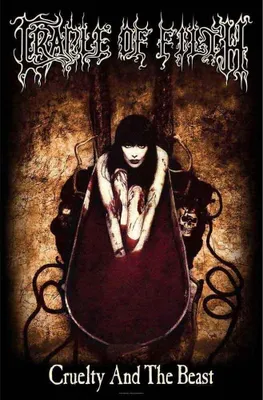 Obrázok produktu pre Cradle Of Filth Cruelty and the Beast Vlajka