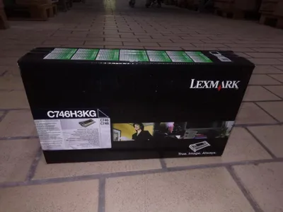 Zdjęcie produktu dla Lexmark C746H3KG, 12000 stron(y), Czarny, 1 szt.